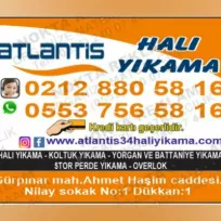 Atlantis 34 Halı Yıkama