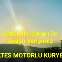ATEŞ MOTO KURYE Motorlu