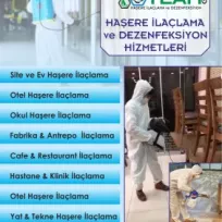 Ar-Ge Hasere ilaclama ve Dezenfeksiyon hizmetleri