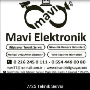 Mavi elektronik Çınarcık