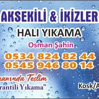 Aksekili ve İkizler Halı Ve Koltuk Yıkama