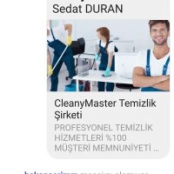 Cleanymaster temizlik