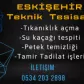 Eskişehir Su Teknik Tesisat