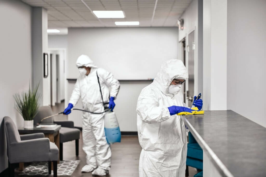 Koronavirüse karşı ofis temizliği